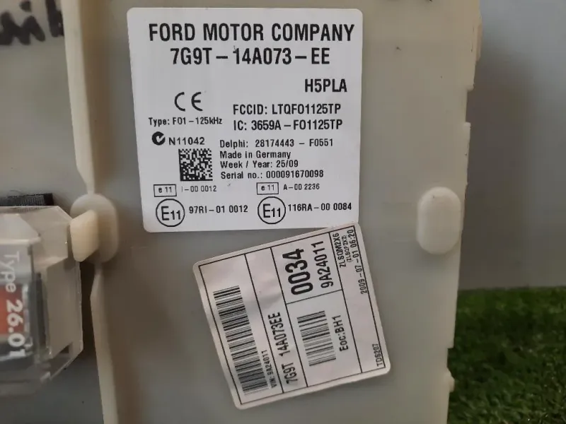 Centralina Scatola Fusibili 7G9T-14A073-EE Ford Mondeo IV 2007