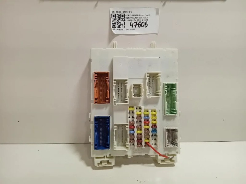Centralina Scatola Fusibili DB39-14A073-DE Ford Ranger IV 2012