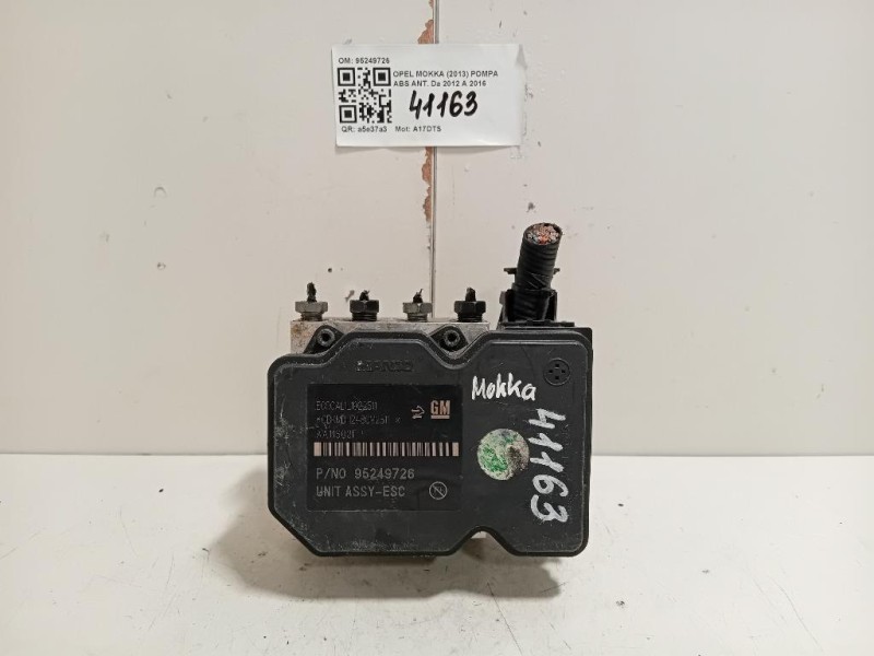 Pompa ABS ANT 95249726 Opel Mokka 2013