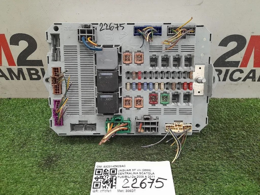 Centralina Scatola Fusibili 9X2314D628AC Jaguar XF I 2008
