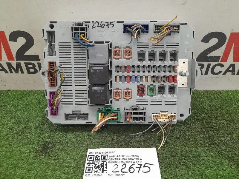 Centralina Scatola Fusibili 9X2314D628AC Jaguar XF I 2008