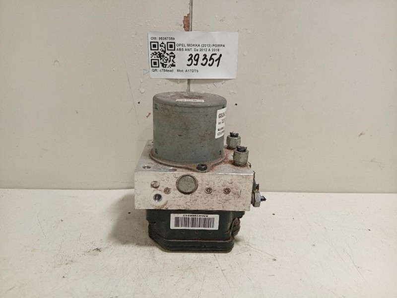 Pompa ABS ANT 95367359 Opel Mokka 2013