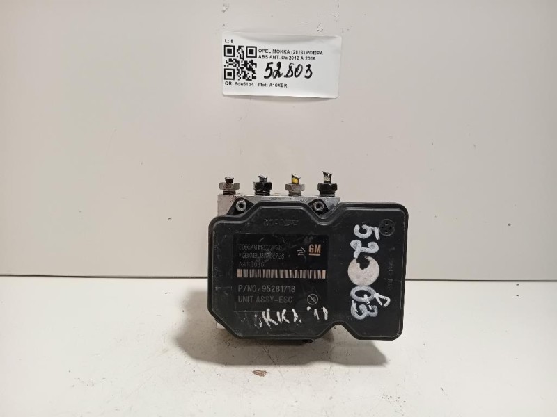 Pompa ABS ANT 95281718 Opel Mokka 2013