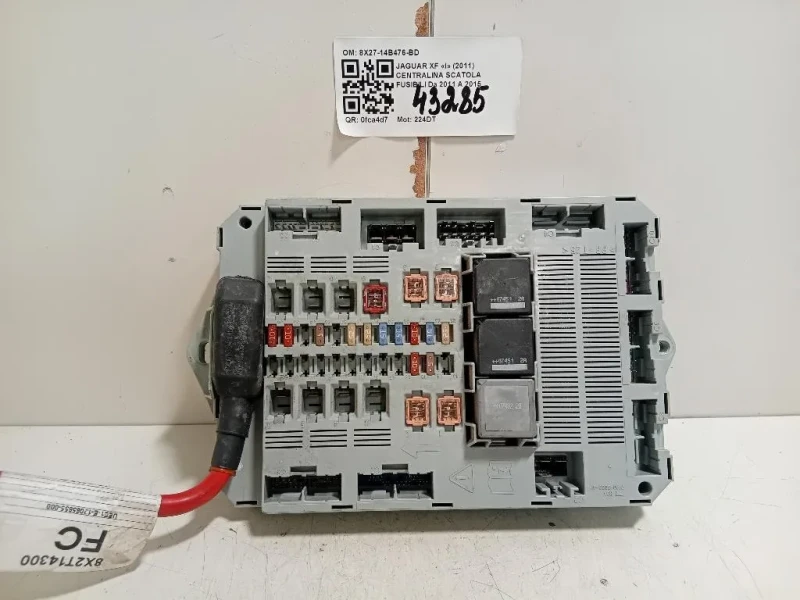 Centralina Scatola Fusibili 8X27-14B476-BD Jaguar XF I 2011