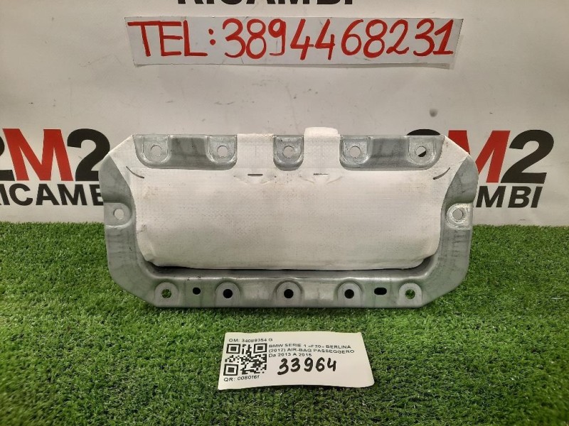 Air-bag Passeggero 34089354 G Bmw Serie 1 F20 Berlina 2012