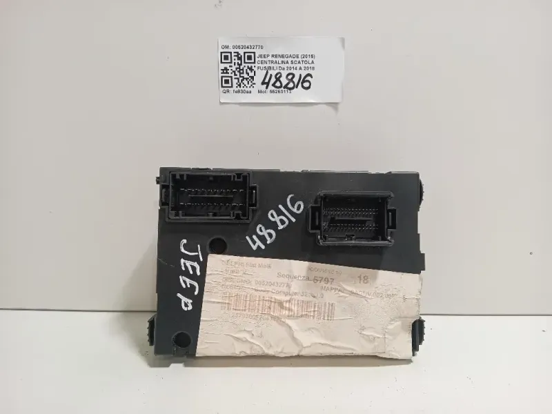 Centralina Scatola Fusibili 00520432770 Jeep Renegade 2015