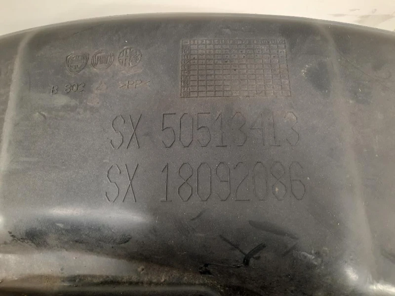 Modanatura Paracolpi Passaruota ANT SX 50513413 Alfa Romeo Giulietta 2013