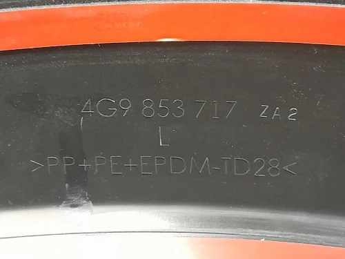 Modanatura Paracolpi Passaruota ANT SX 4G9853717 Audi A6 4GC 2014