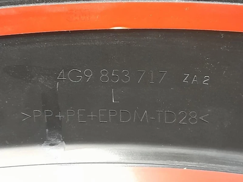 Modanatura Paracolpi Passaruota ANT SX 4G9853717 Audi A6 4GC 2014