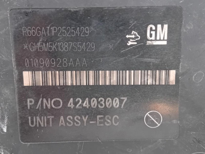 Pompa ABS ANT 42403007 Opel Mokka X 2016