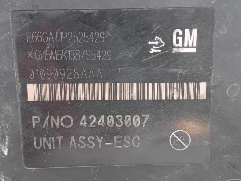 Pompa ABS ANT 42403007 Opel Mokka X 2016