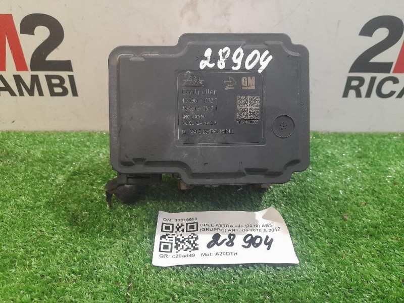 ABS Gruppo ANT 13379599 Opel Astra J 2010