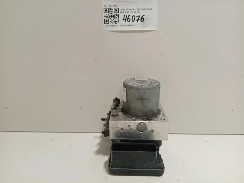 Pompa ABS ANT 42403007 Opel Mokka X 2016