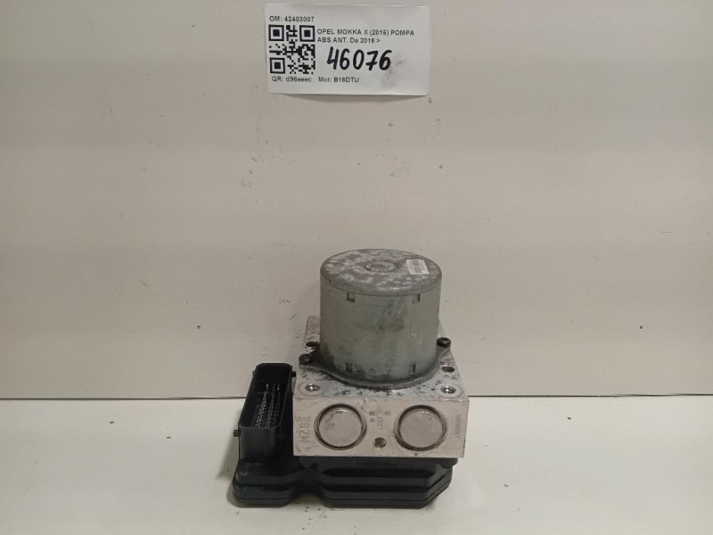 Pompa ABS ANT 42403007 Opel Mokka X 2016