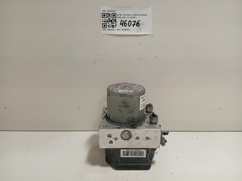 Pompa ABS ANT 42403007 Opel Mokka X 2016