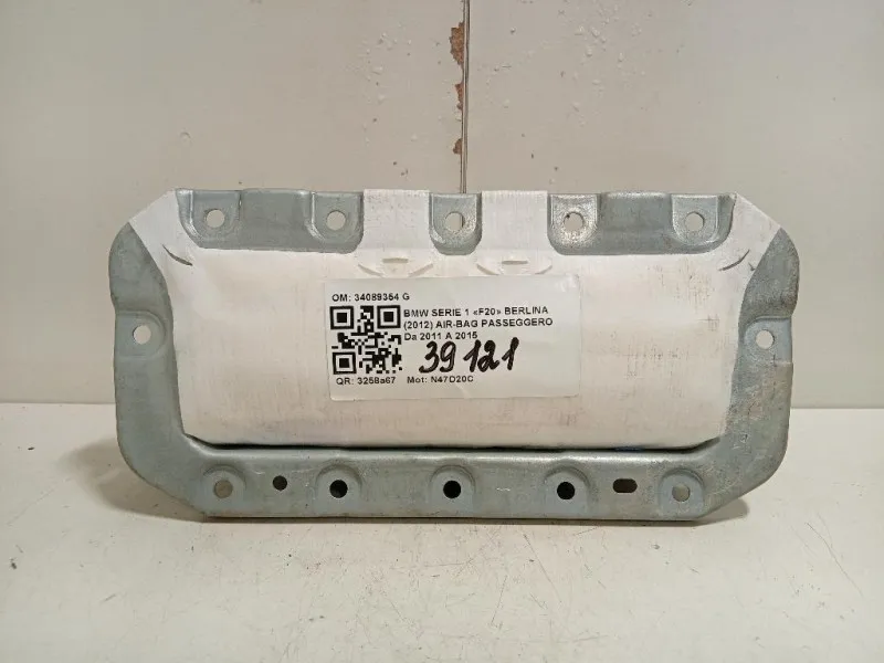 Air-bag Passeggero 34089354 G Bmw Serie 1 F20 Berlina 2012