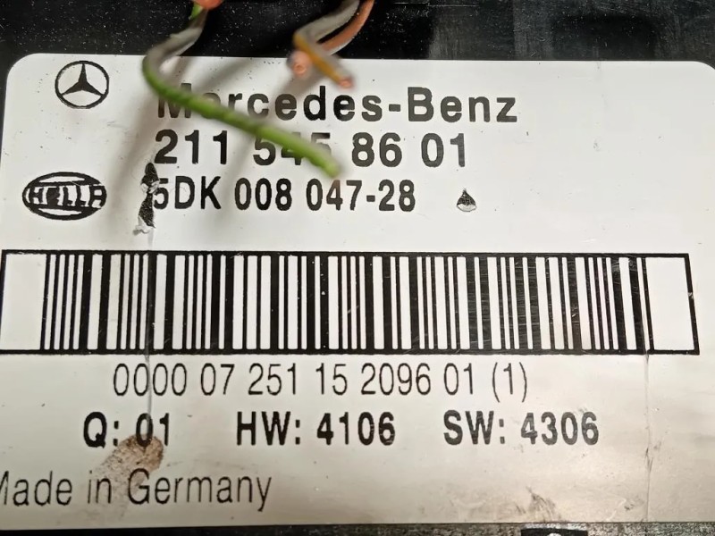 Centralina Scatola Fusibili 211 545 86 01 Mercedes Classe E W211 2002