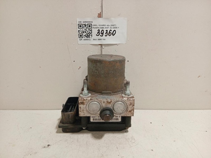 Pompa ABS ANT 265800839 Opel Vivaro A 2007