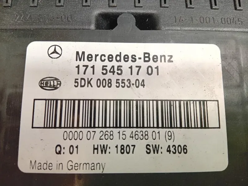Centralina Scatola Fusibili 1715451701 Mercedes Classe SLK R171 2004