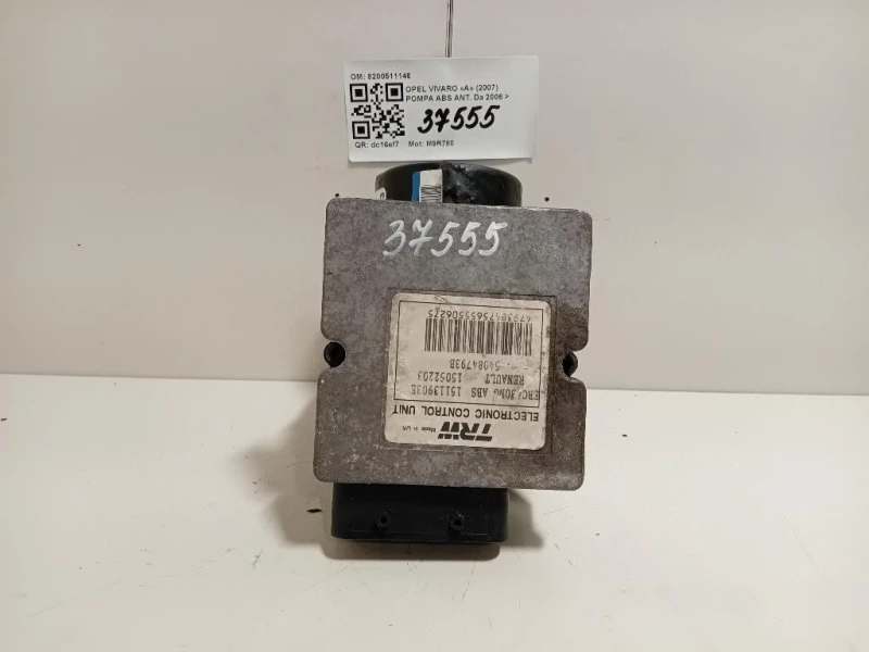 Pompa ABS ANT 8200511146 93857506 54084793B Opel Vivaro A 2007