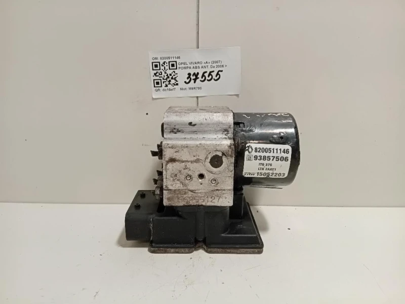 Pompa ABS ANT 8200511146 93857506 54084793B Opel Vivaro A 2007