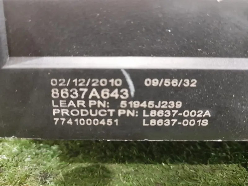 Centralina Scatola Fusibili 8637A643 Mitsubishi ASX 2010