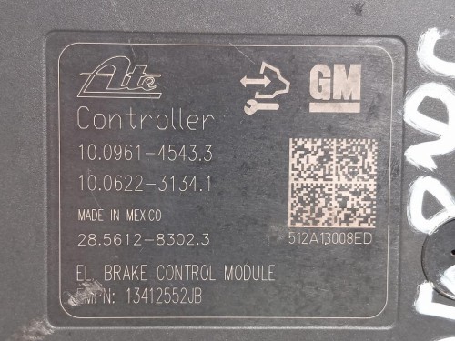 Pompa ABS ANT 113412552 Opel Zafira C 2012