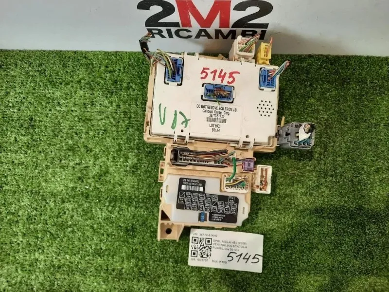 Centralina Scatola Fusibili 36770-51K40 Opel Agila B 2008