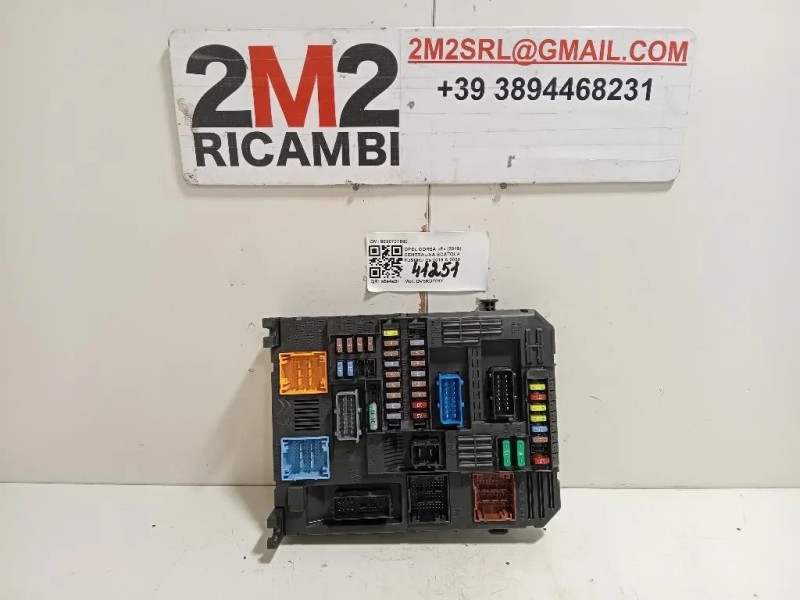Centralina Scatola Fusibili 9830707680 Opel Corsa F 2019