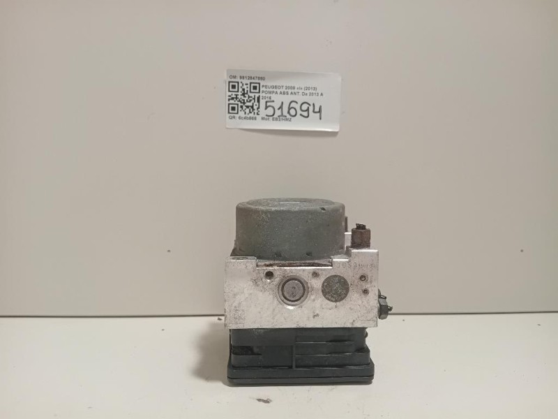 Pompa ABS ANT 9812847880 Peugeot 2008 I 2013