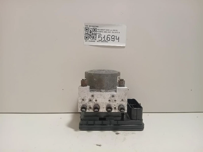 Pompa ABS ANT 9812847880 Peugeot 2008 I 2013
