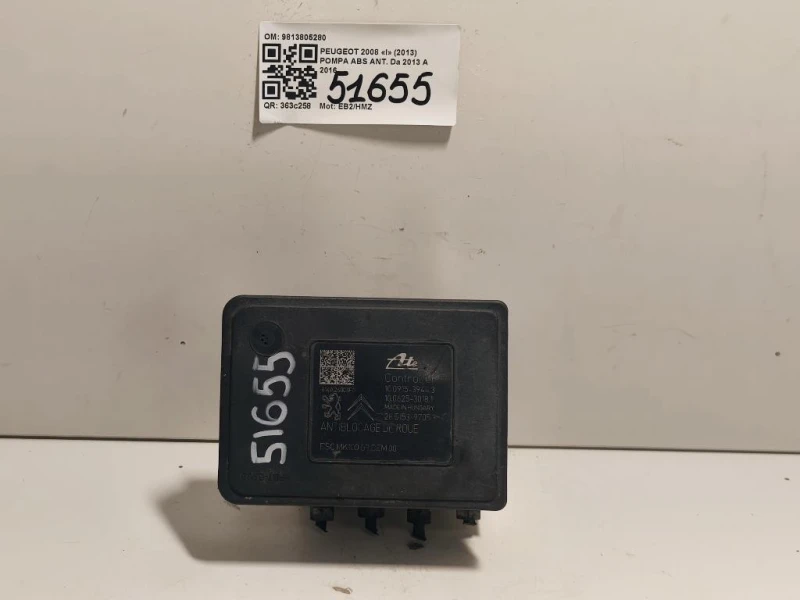 Pompa ABS ANT 9813805280 Peugeot 2008 I 2013