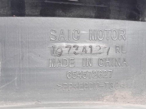 Modanatura Paracolpi Passaruota ANT SX 654572627 Mg ZS II 2020