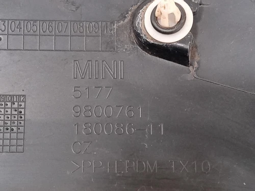 Modanatura Paracolpi Passaruota ANT SX 5177 9800761 Mini Countryman Cooper R60 2010