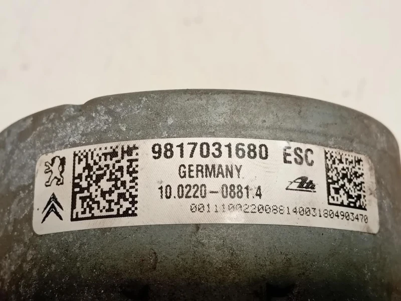 Pompa ABS ANT 9817031680 Peugeot 208 I 2012