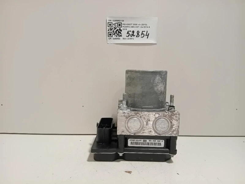 Pompa ABS ANT 0265952126 Peugeot 3008 I 2013