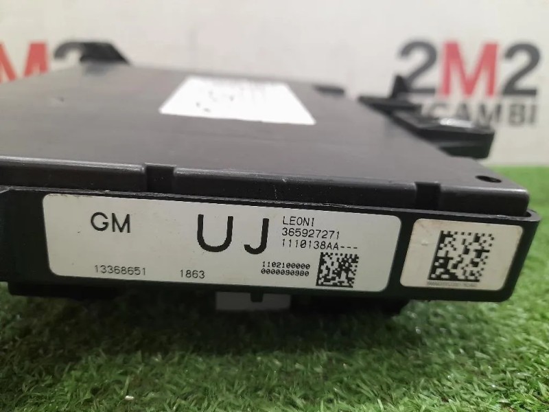 Centralina Scatola Fusibili 13368651 Opel Zafira C 2012