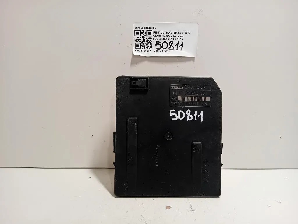 Centralina Scatola Fusibili 284B63484R Renault Master IV 2010