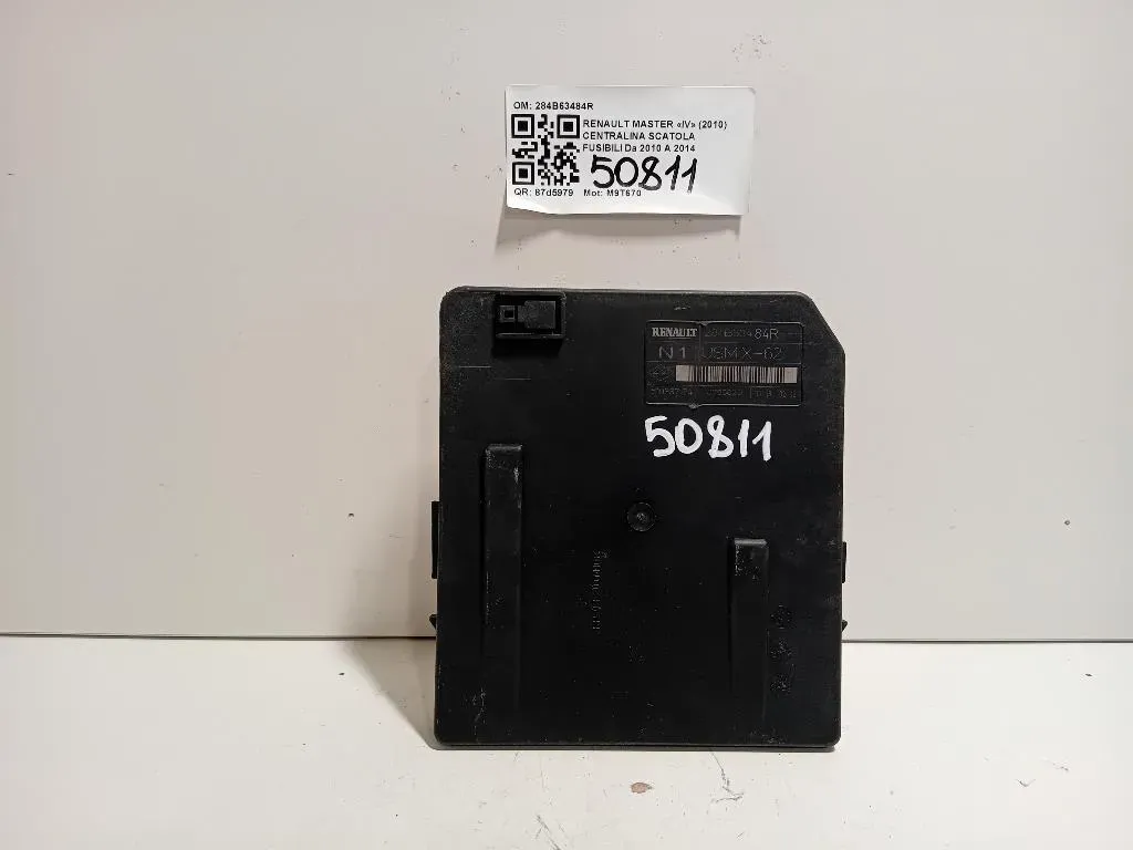 Centralina Scatola Fusibili 284B63484R Renault Master IV 2010