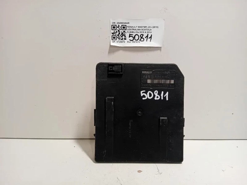 Centralina Scatola Fusibili 284B63484R Renault Master IV 2010