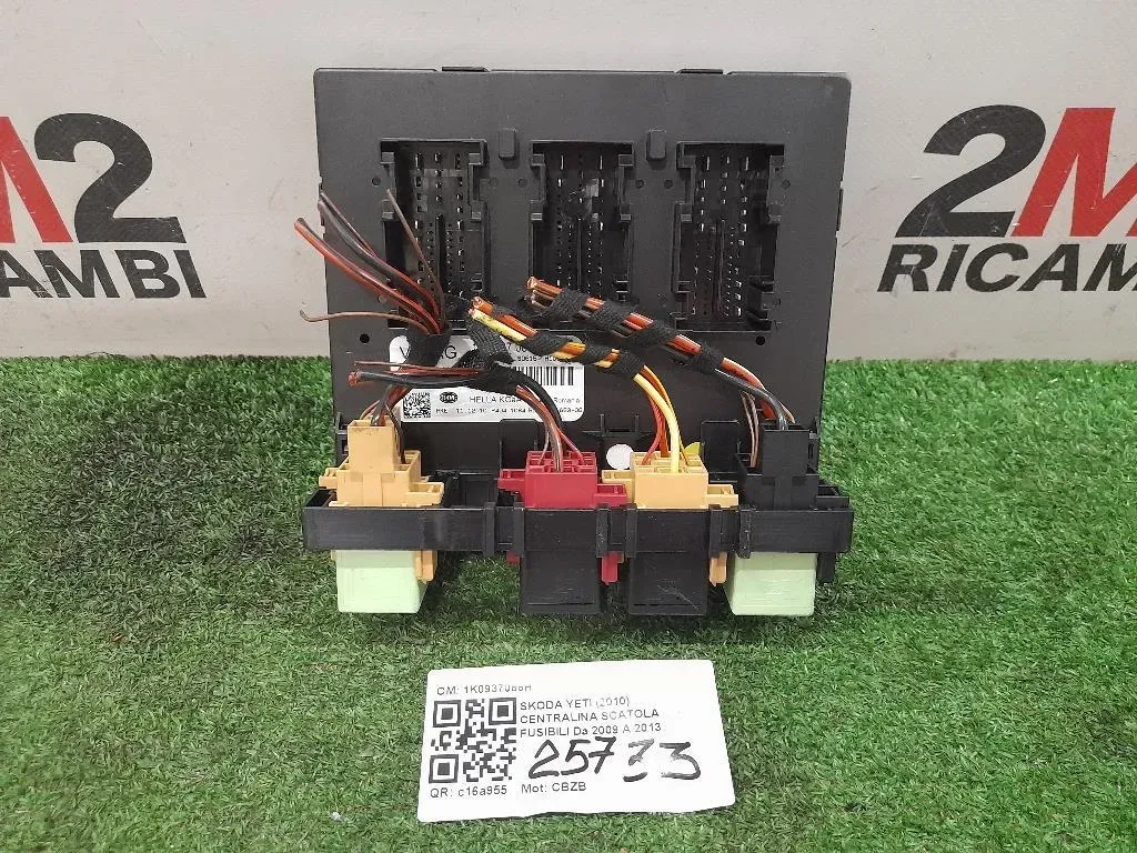 Centralina Scatola Fusibili 1K0937086H Skoda YETI 2010
