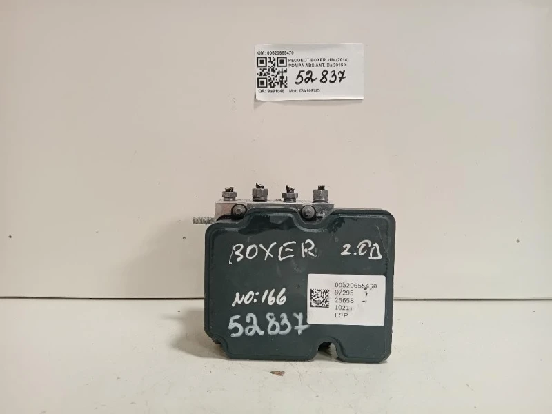 Pompa ABS ANT 00520655470 Peugeot Boxer III 2014