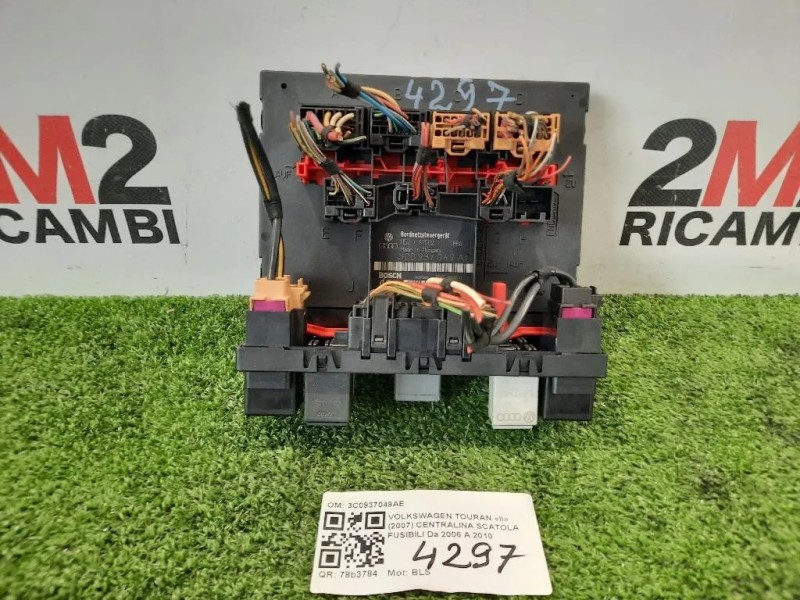 Centralina Scatola Fusibili 3C0937049AE SCATOLA Volkswagen Touran II 2007