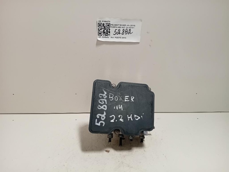 Pompa ABS ANT 51964374 Peugeot Boxer III 2014