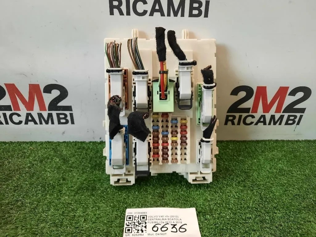 Centralina Scatola Fusibili 31394963 Volvo V40 II 2012
