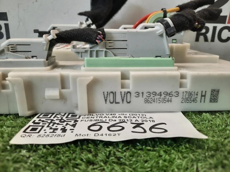 Centralina Scatola Fusibili 31394963 Volvo V40 II 2012