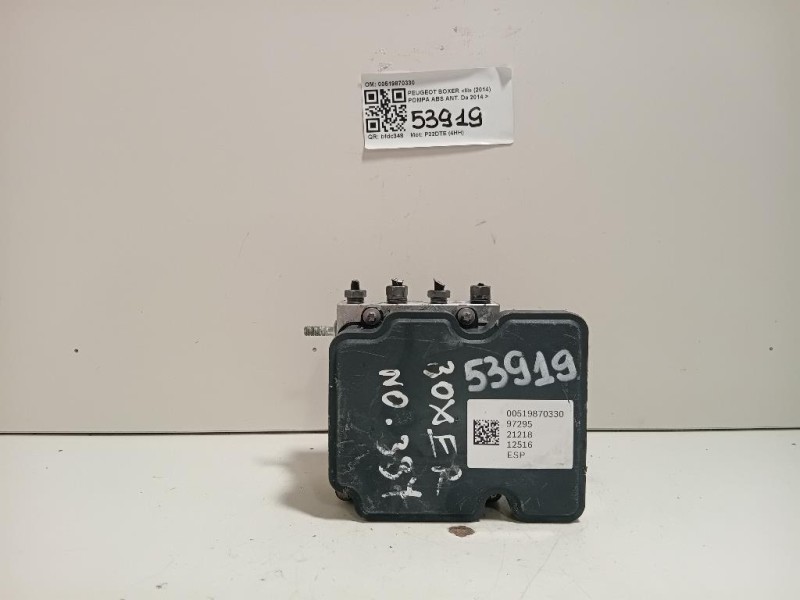 Pompa ABS ANT 00519870330 Peugeot Boxer III 2014