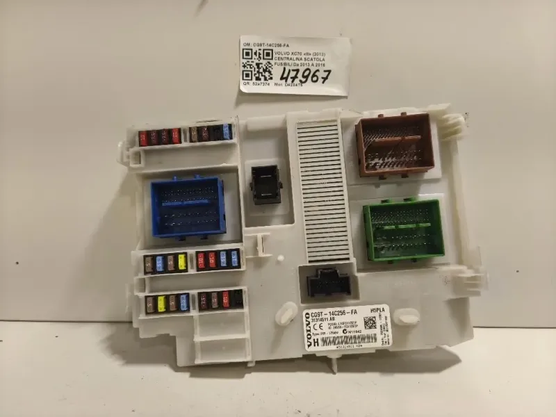 Centralina Scatola Fusibili CG9T-14C256-FA Volvo XC70 III 2013