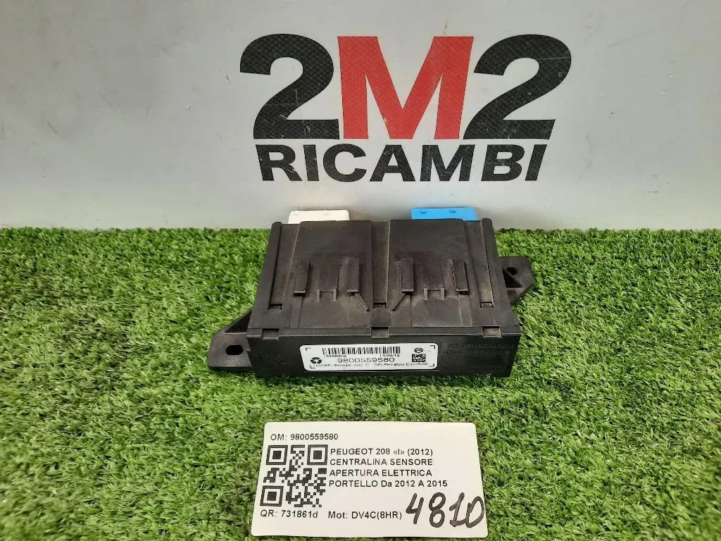 Centralina Sensore Apertura Elettrica Portello 9800559580 Peugeot 208 I 2012