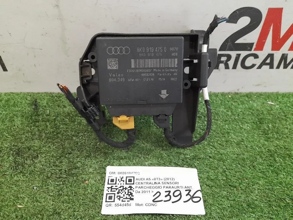 Centralina Sensori Parcheggio Paraurti ANT 8K0919475Q Audi A5 8T3 2012